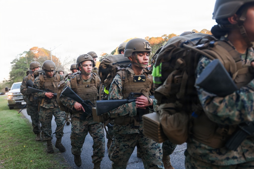 Corporals School Class 3-26 20km Hike