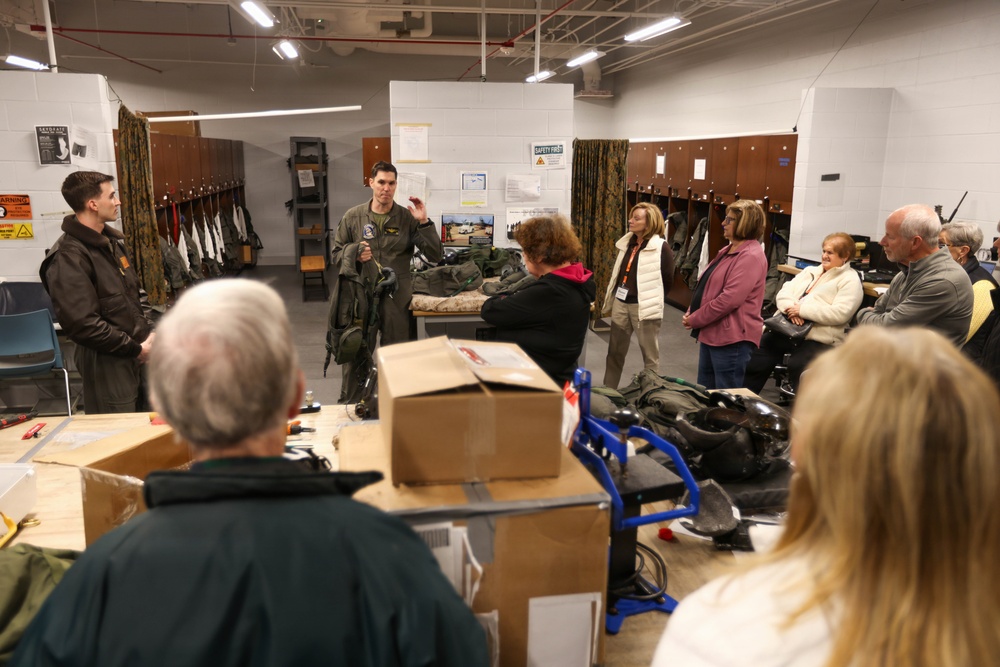 MCAS Beaufort Senior Leadership Tour