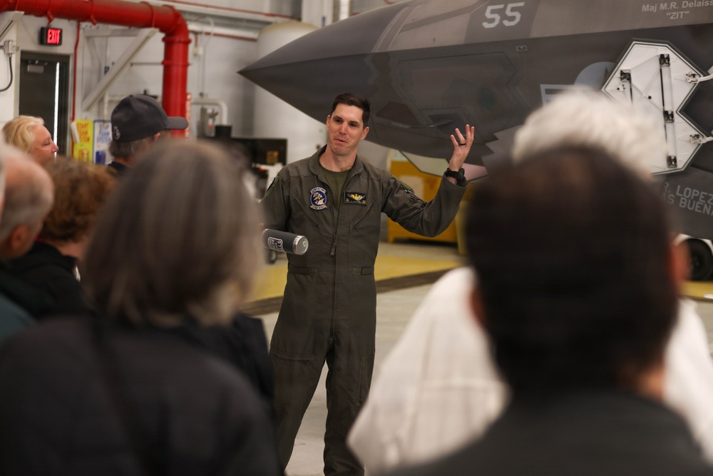 MCAS Beaufort Senior Leadership Tour