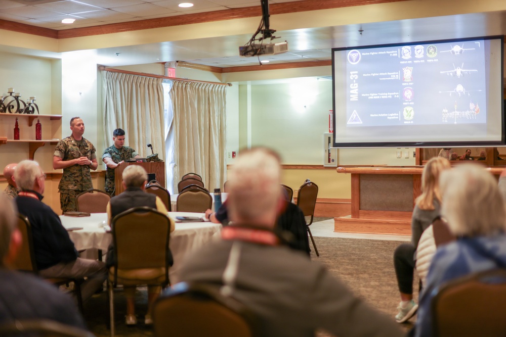 MCAS Beaufort Senior Leadership Tour
