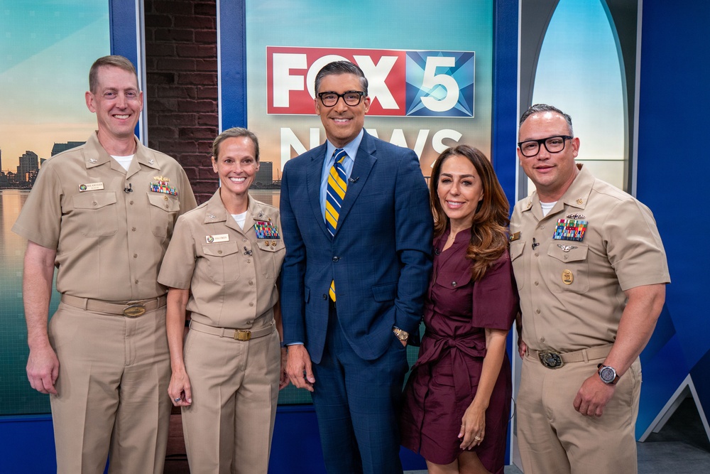 Expeditionary Strike Group 3 Leadership Joins Fox 5 Morning News to Speak on the Recovery of NASA’s Artemis II Crew and Space Capsule