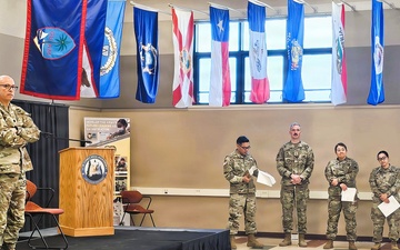 Fort McCoy NCO Academy’s Battle Staff NCO Course 004-26 students hold Combined Arms Rehearsal