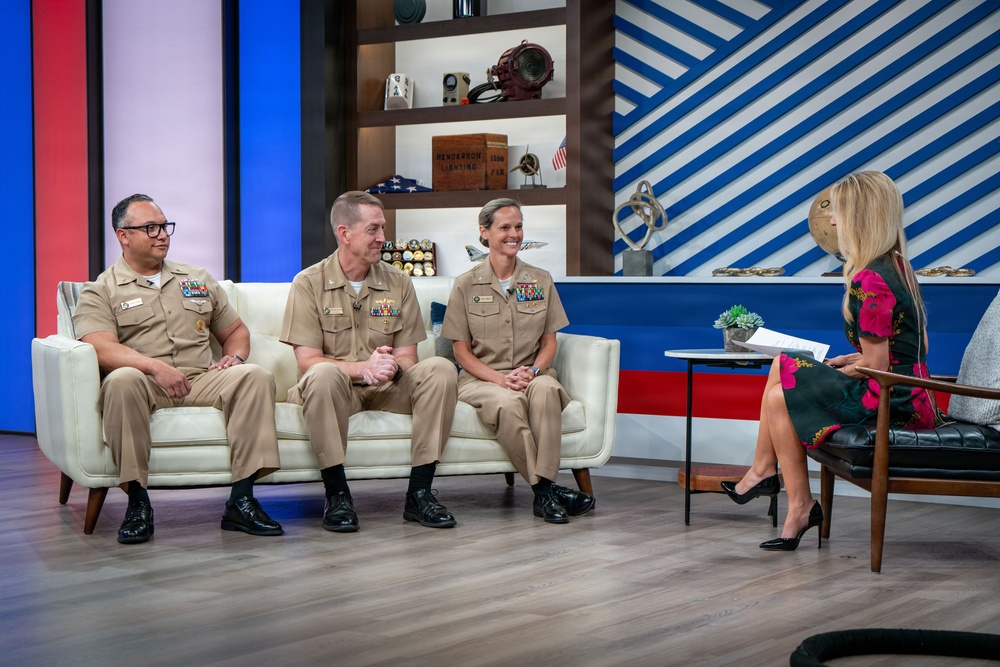 Expeditionary Strike Group 3 Leadership Joins Fox 5 Morning News to Speak on the Recovery of NASA’s Artemis II Crew and Space Capsule