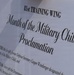 Proclamation reading and parade kicks off Month of the Military Child