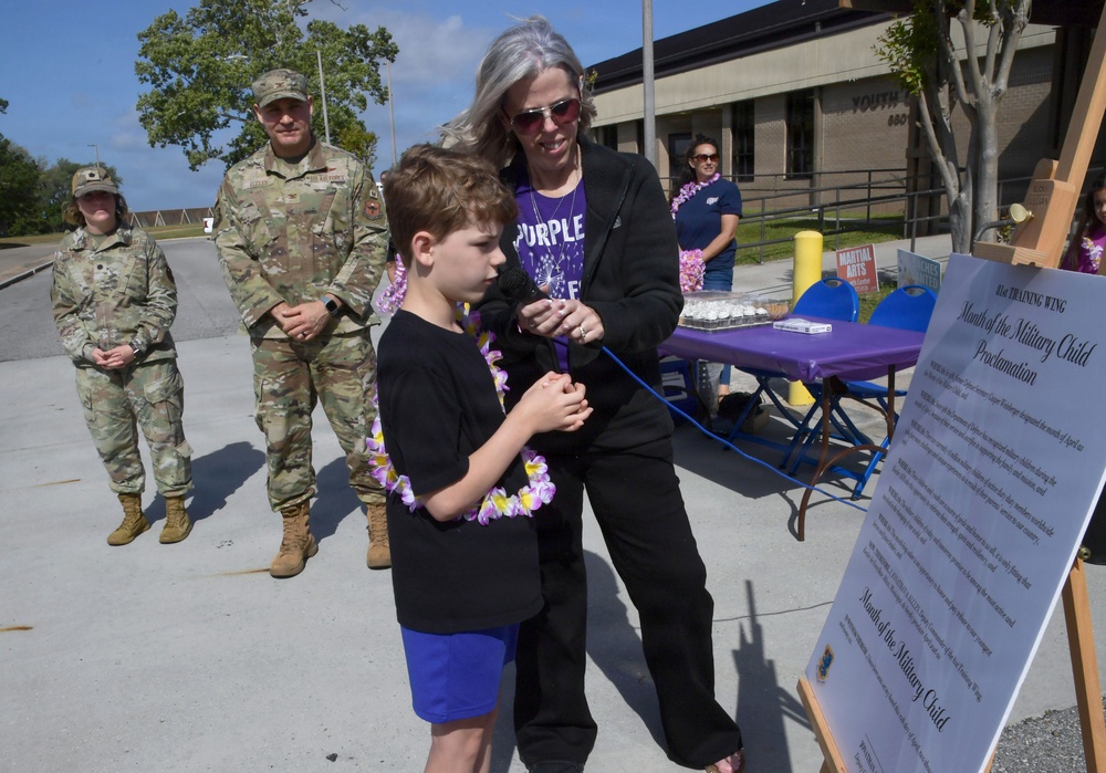 Proclamation reading and parade kicks off Month of the Military Child