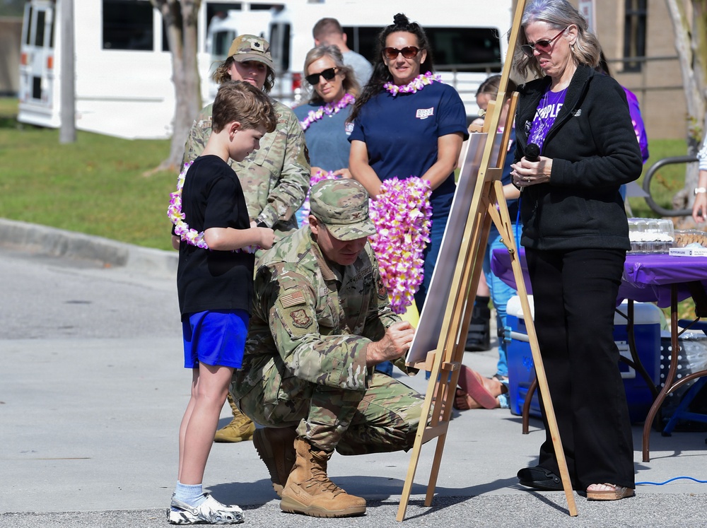 Proclamation reading and parade kicks off Month of the Military Child