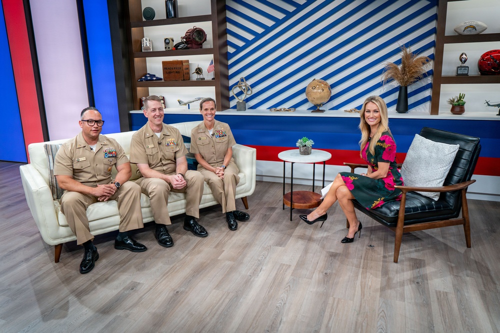 Expeditionary Strike Group 3 Leadership Joins Fox 5 Morning News to Speak on the Recovery of NASA’s Artemis II Crew and Space Capsule