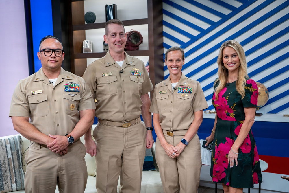 Expeditionary Strike Group 3 Leadership Joins Fox 5 Morning News to Speak on the Recovery of NASA’s Artemis II Crew and Space Capsule