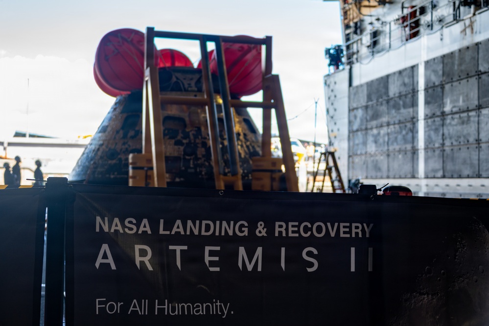 USS John P. Murtha Returns to San Diego following Recovery of NASA’s Artemis II  Crew and Space Capsule