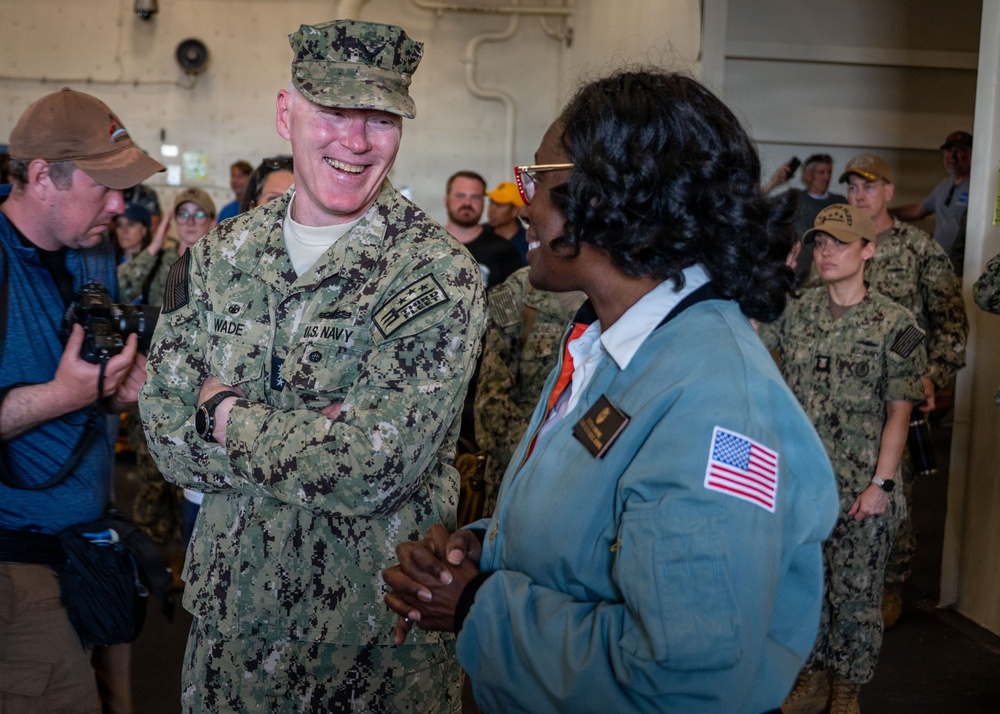 USS John P. Murtha Returns to San Diego following Recovery of NASA’s Artemis II Crew and Space Capsule