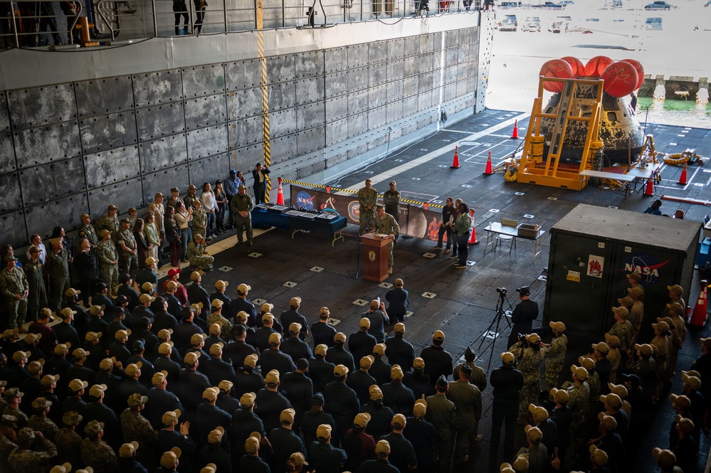 USS John P. Murtha Returns to San Diego following Recovery of NASA’s Artemis II Crew and Space Capsule