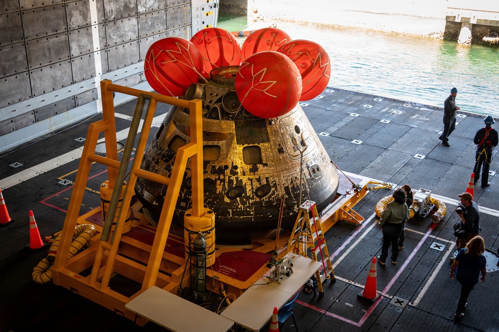 USS John P. Murtha Returns to San Diego following Recovery of NASA’s Artemis II Crew and Space Capsule