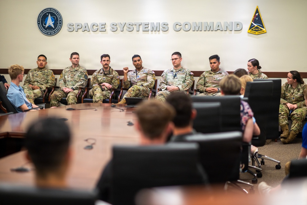 USAF Academy Cadets Touring SSC