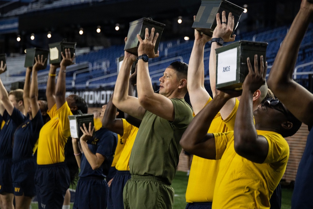 SMMC Ruiz visits Hampton Roads NROTC