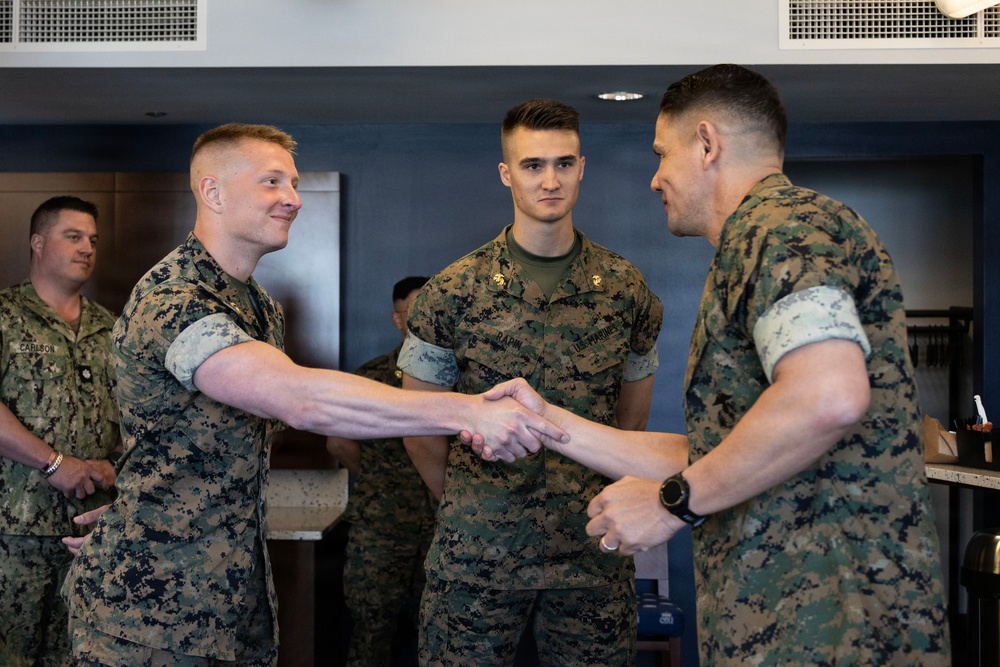 SMMC Ruiz visits Hampton Roads NROTC