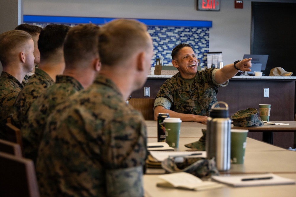 SMMC Ruiz visits Hampton Roads NROTC