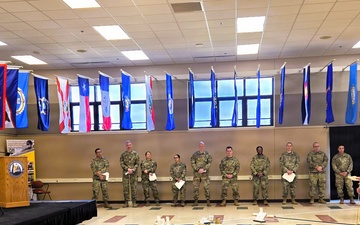 Fort McCoy NCO Academy’s Battle Staff NCO Course 004-26 students hold Combined Arms Rehearsal