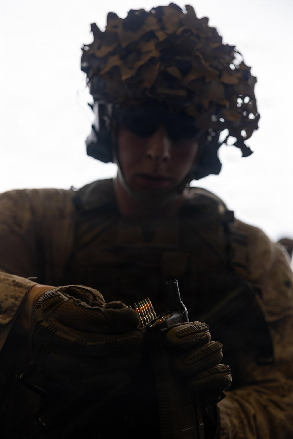 11th MEU Marines Conduct Marksmanship Training Aboard USS Boxer