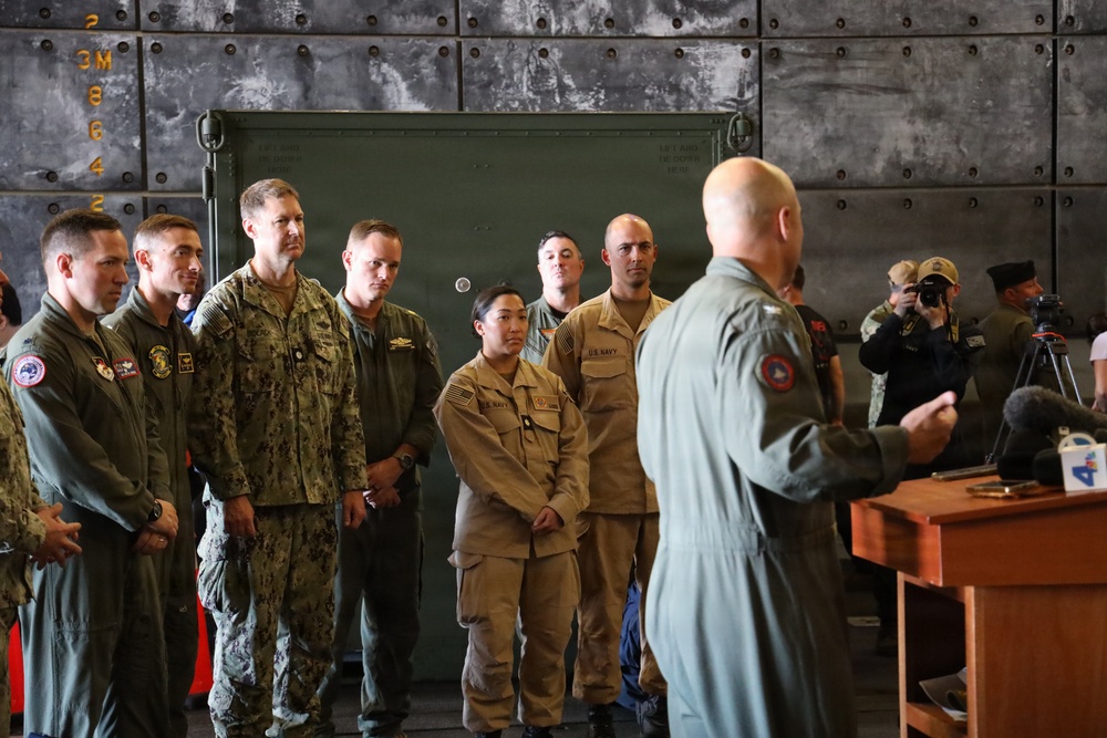 Navy Medicine supports successful Artemis II recovery mission aboard USS John P. Murtha