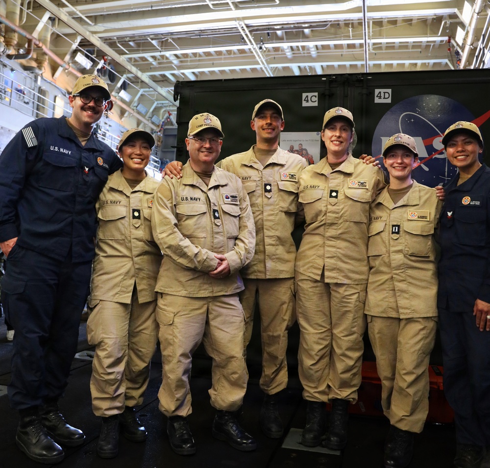 Navy Medicine supports successful Artemis II recovery mission aboard USS John P. Murtha