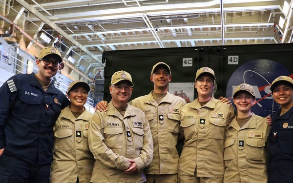 Navy Medicine supports successful Artemis II recovery mission aboard USS John P. Murtha