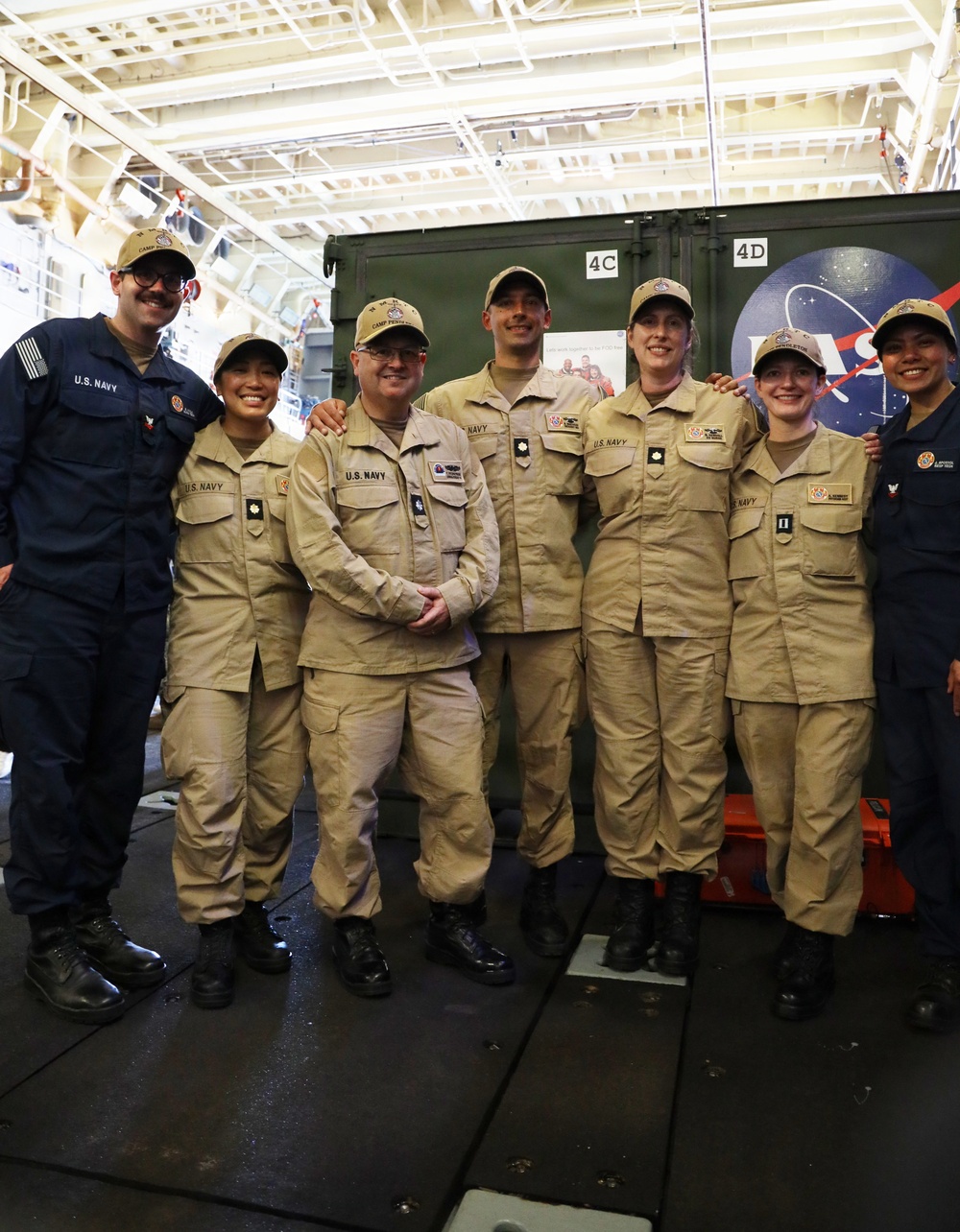 Navy Medicine supports successful Artemis II recovery mission aboard USS John P. Murtha