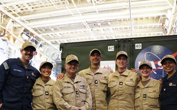 Navy Medicine supports successful Artemis II recovery mission aboard USS John P. Murtha