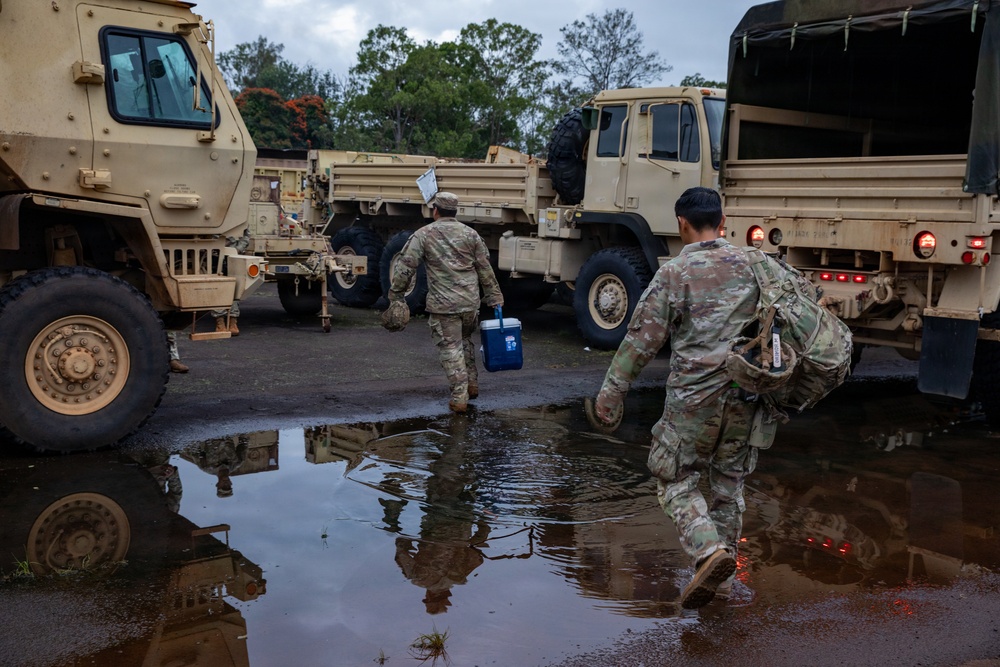 Hawaii National Guard places high water rescue teams on standby for ongoing severe weather