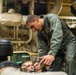 11th MEU Marines Conduct Vehicle Maintenance Aboard USS Boxer