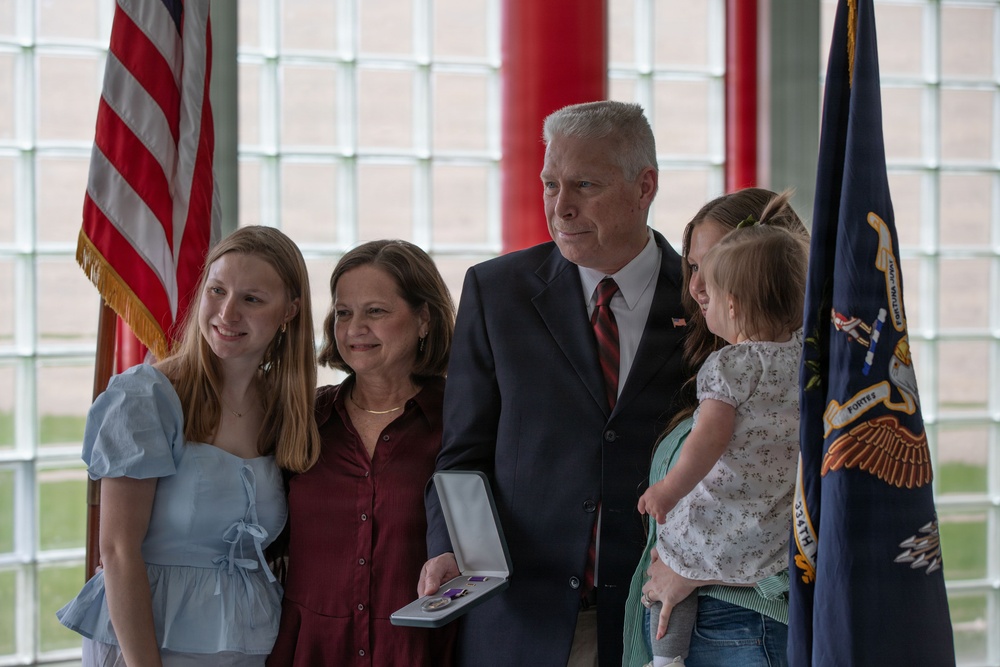 U.S. Army Veteran John Wallenfang Receives Purple Heart