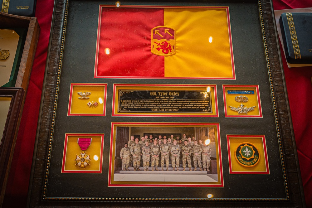 94th AAMDC Bids Farewell to Col. Oxley After 35 Years of Service