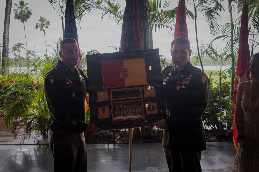 94th AAMDC Bids Farewell to Col. Oxley After 35 Years of Service