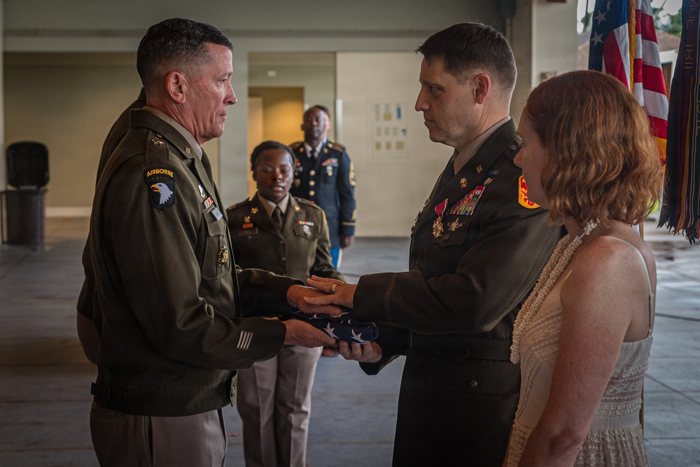 94th AAMDC Bids Farewell to Col. Oxley After 35 Years of Service