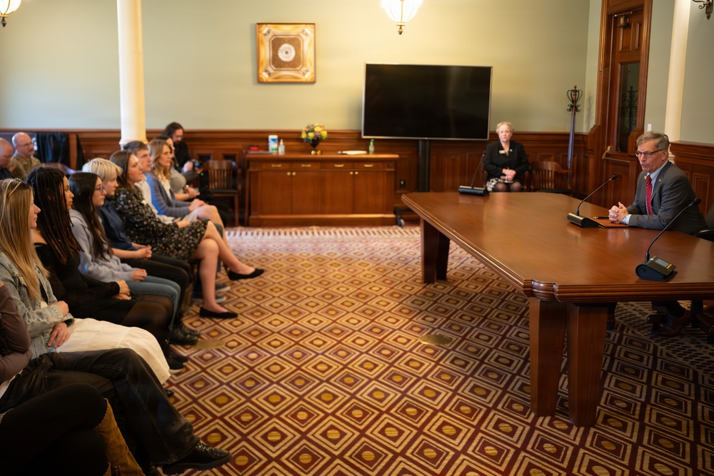 Wyoming honors military children for strength, sacrifice during Month of the Military Child