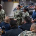 U.S. Pacific Fleet Master Chief Don Davis conducts battlespace circulation in NRSW