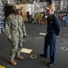 U.S. Pacific Fleet Master Chief Don Davis conducts battlespace circulation in NRSW
