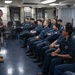 U.S. Pacific Fleet Master Chief Don Davis conducts battlespace circulation in NRSW