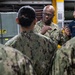 U.S. Pacific Fleet Master Chief Don Davis conducts battlespace circulation in NRSW