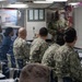 U.S. Pacific Fleet Master Chief Don Davis conducts battlespace circulation in NRSW