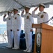 USS Cincinnati Holds Change of Command Ceremony