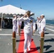 USS Cincinnati Holds Change of Command Ceremony