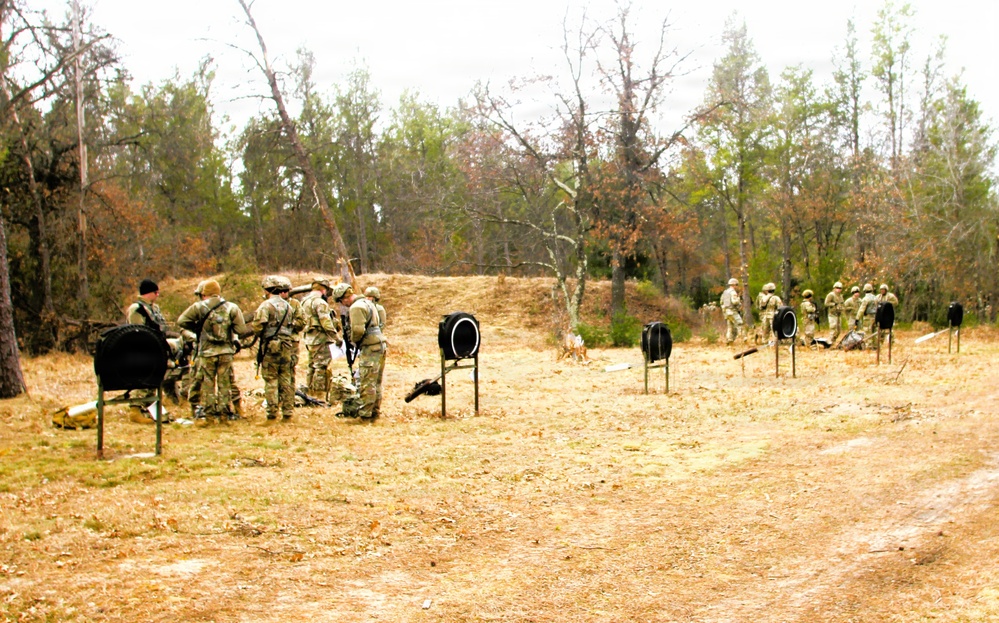 Fort McCoy NCO Academy students conduct field training for Basic Leader Course Class 004-26