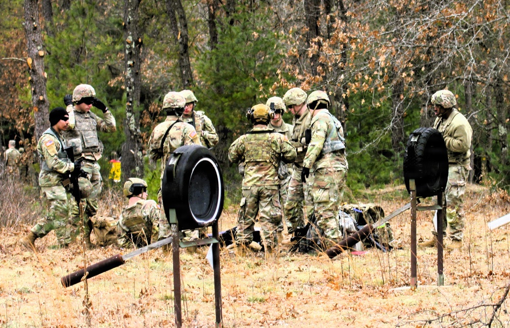 Fort McCoy NCO Academy students conduct field training for Basic Leader Course Class 004-26