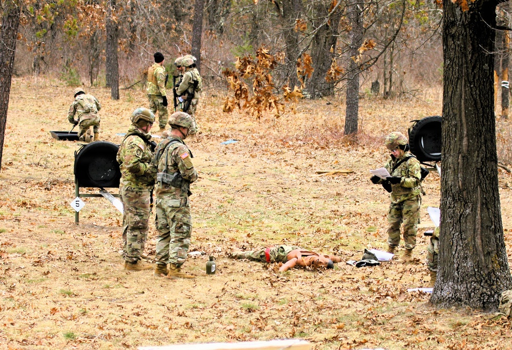Fort McCoy NCO Academy students conduct field training for Basic Leader Course Class 004-26