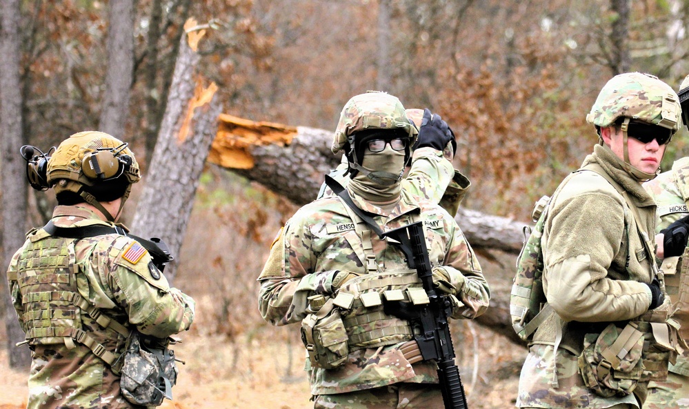 Fort McCoy NCO Academy students conduct field training for Basic Leader Course Class 004-26