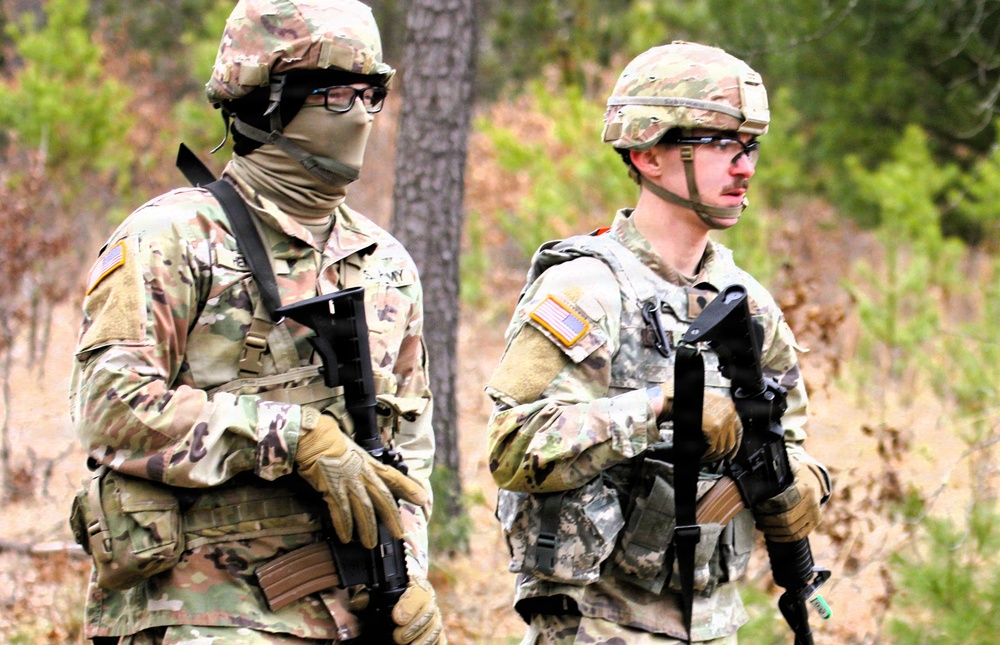 Fort McCoy NCO Academy students conduct field training for Basic Leader Course Class 004-26