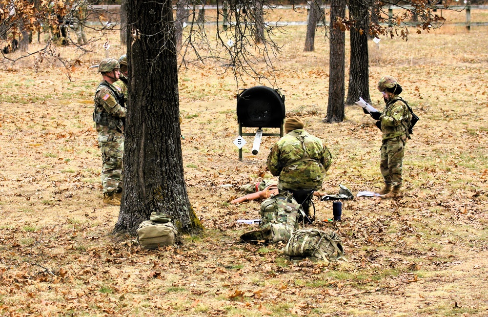 Fort McCoy NCO Academy students conduct field training for Basic Leader Course Class 004-26