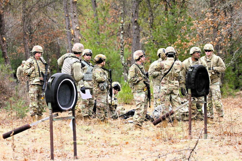 Fort McCoy NCO Academy students conduct field training for Basic Leader Course Class 004-26