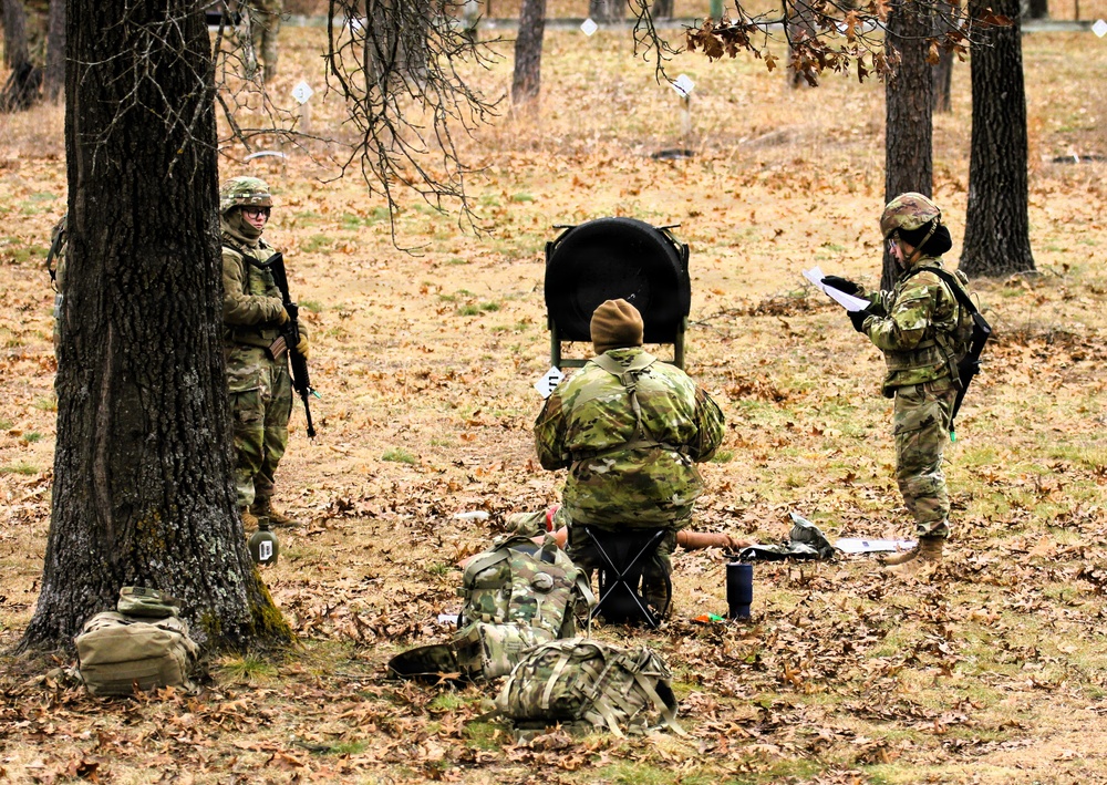 Fort McCoy NCO Academy students conduct field training for Basic Leader Course Class 004-26