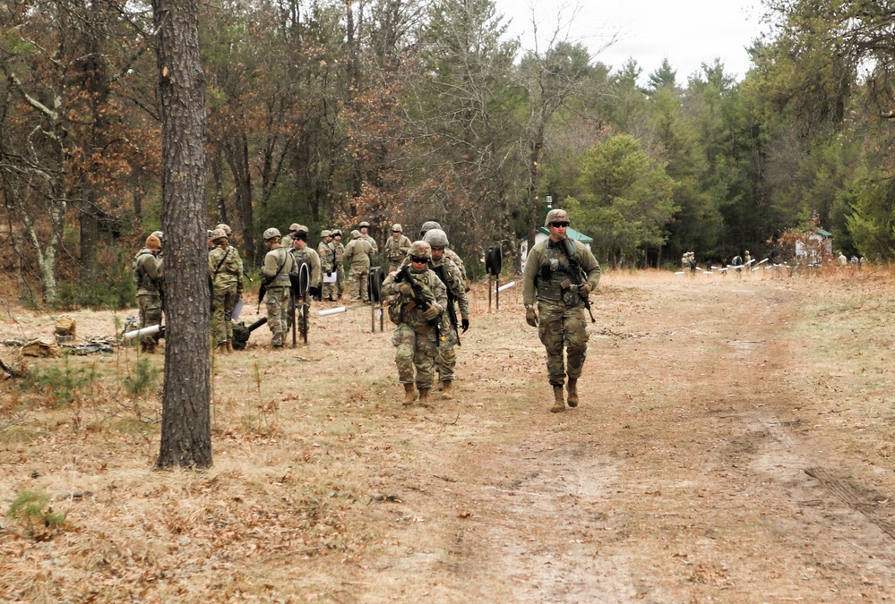 Fort McCoy NCO Academy students conduct field training for Basic Leader Course Class 004-26